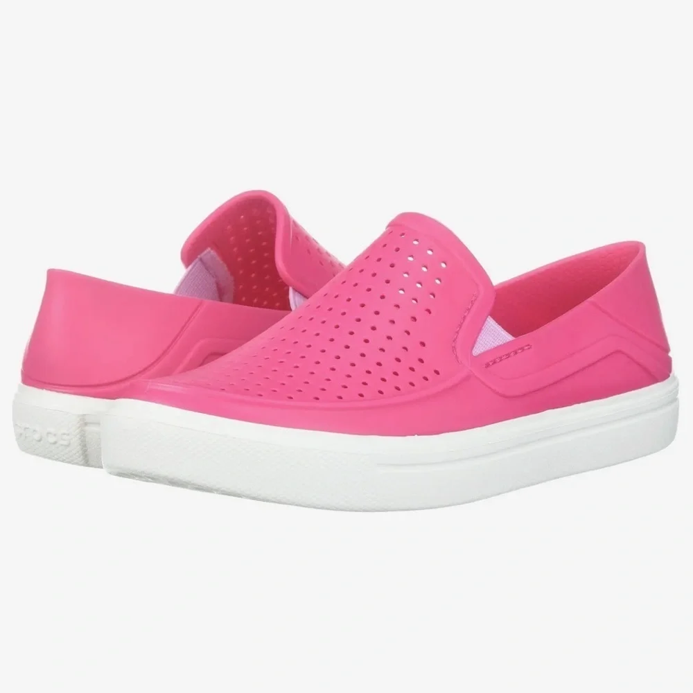 CROCS CitiLane Roka Pink Slip-on